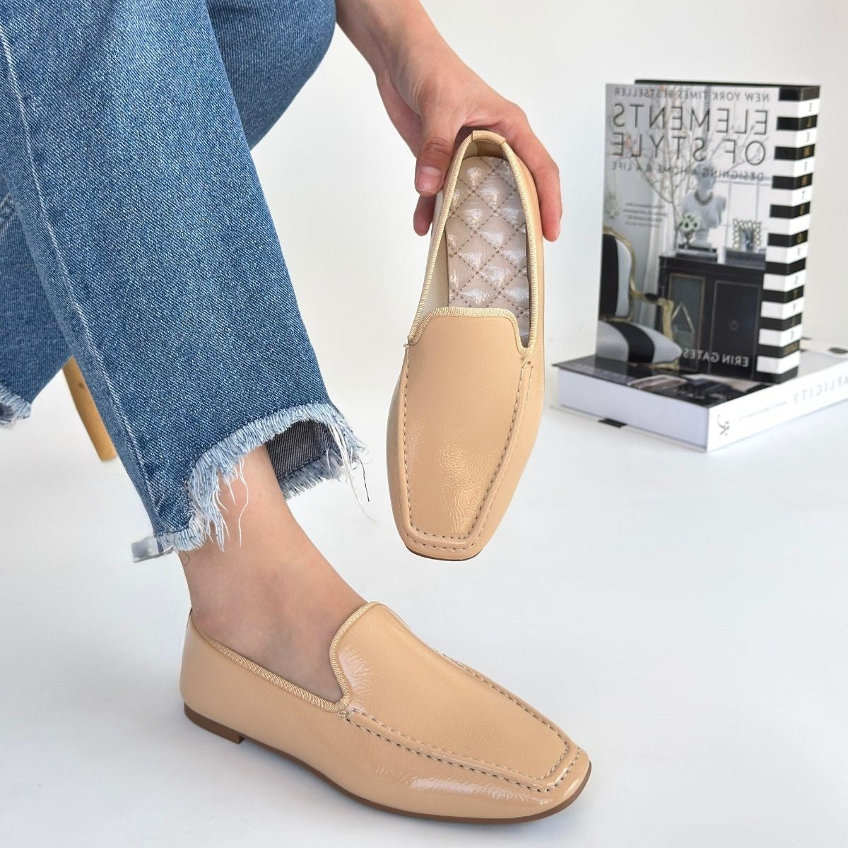 Betra Bej Rugan Babet Ayakkabı