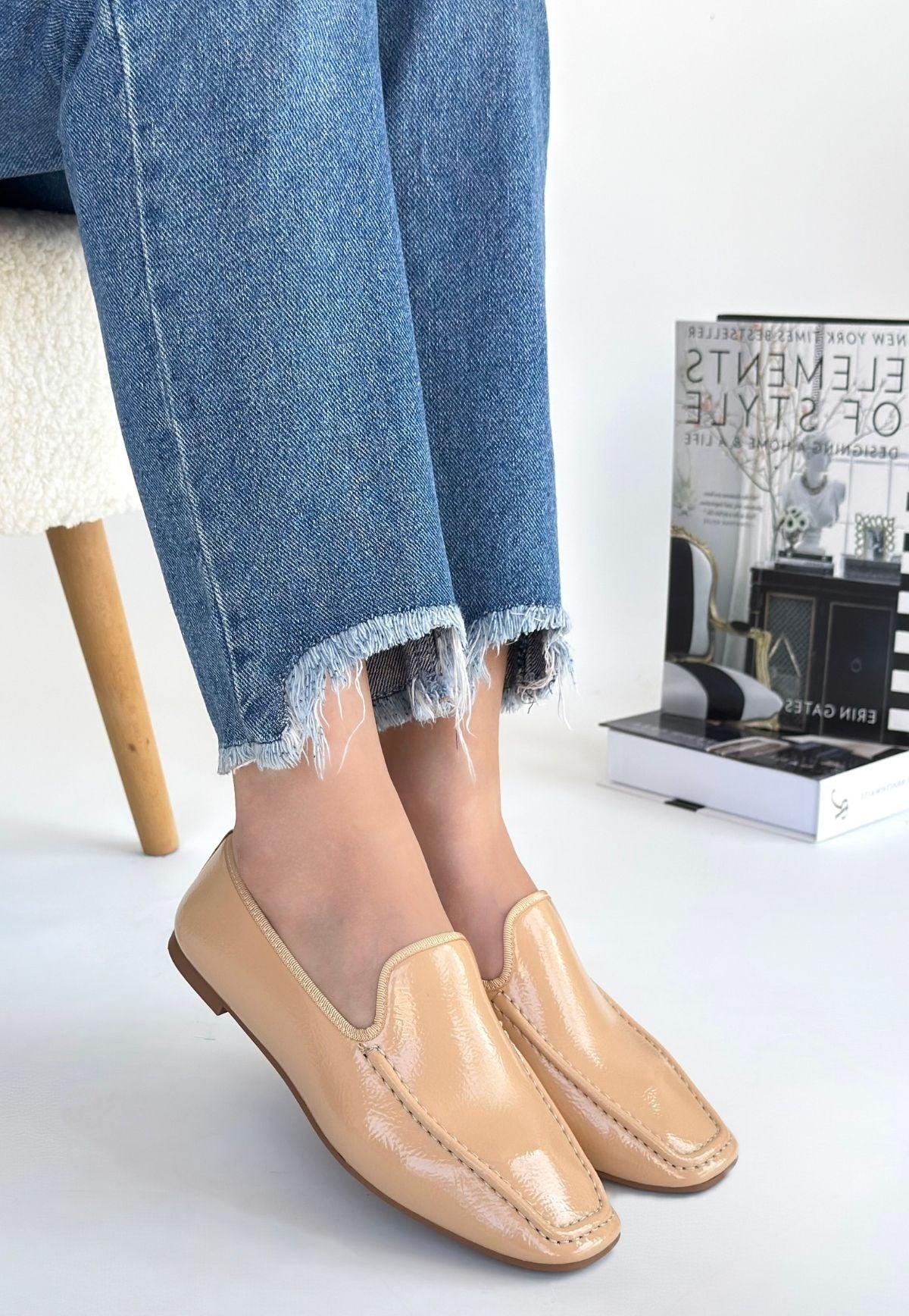 Betra Bej Rugan Babet Ayakkabı